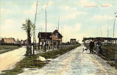 14249 Gezicht in de latere Julianalaan en de Molenweg met bebouwing te Soestdijk (gemeente Soest) uit het noordoosten; ...